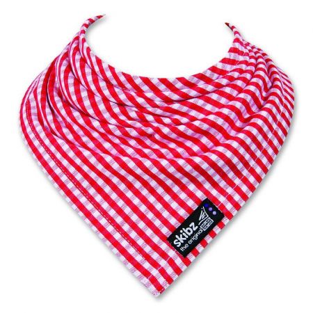 Skibz bryndáček tkaná bavlna - Red Gingham