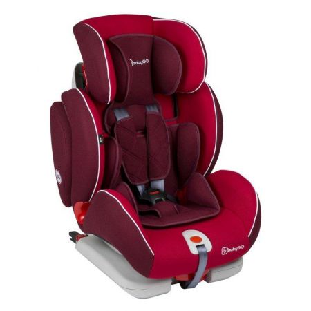 Autosedačka BabyGo Sira Isofix I-II-III - Red