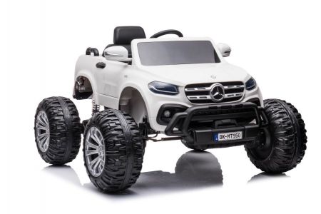 Dětské elektrické autíčko Mercedes X 350d 4Matic 4x4 bílé