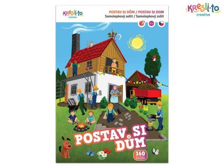 Kresli.to Postav si dům - samolepkový sešit