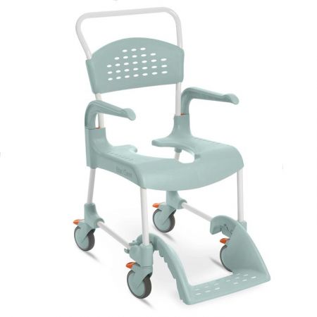 Meyra Etac Clean - toaletní a sprchové křeslo, 49 cm, zelené