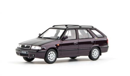 Abrex Škoda Felicia FL Combi (1998) Fialová Esprit Metalíza - Mystery 1:43