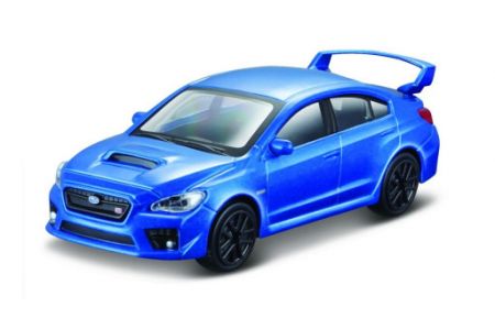 Bburago Subaru WRC STi 2017 (blue) 1:43
