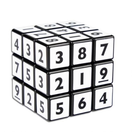 Sudoku kostka, Bílá
