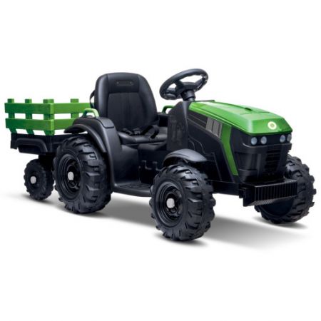 Buddy Toys BPT 8211 Elektrický traktor FARM s vlečkou