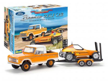 Revell ModelKit MONOGRAM auto 7228 Ford Bronco Half Cab Sandman II (1:25)