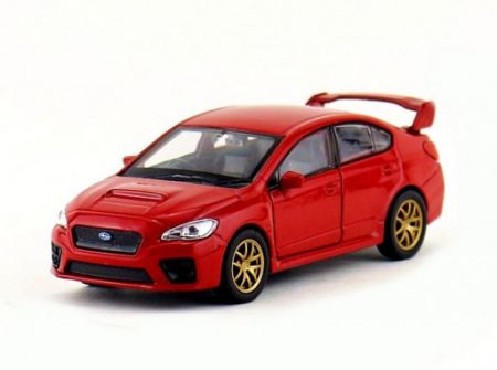Welly Subaru Impreza WRX STi Červené 1:34-39