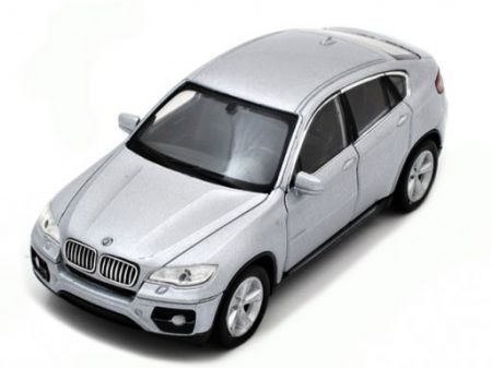 Welly BMW X6, Stříbrné 1:34-39