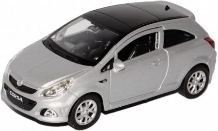 Welly Opel Corsa OPC, Stříbrný 1:34-39