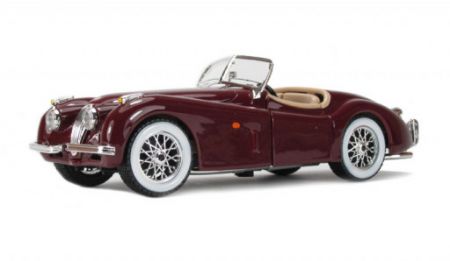 Bburago Jaguar XK 120 1951, červený 1:24