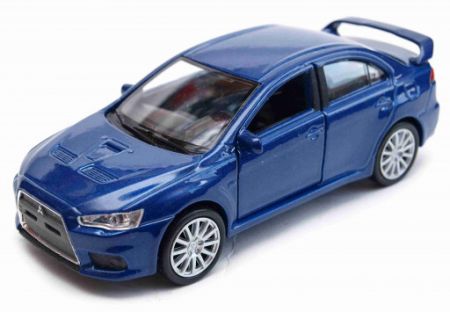 Welly Mitsubishi Lancer Evolution X, Modré 1:34-39