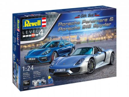 Revell Gift-Set auta 05681 Porsche Set (1:24)