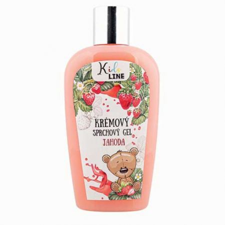 Bohemia Gifts Dětský krémový sprchový gel 250 ml jahoda