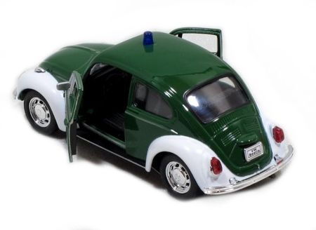 Welly Volkswagen Beetle Top Polizei, 1:34-39
