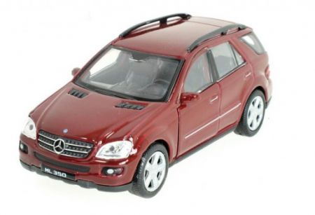 Welly Mercedes Benz ML350, Červený 1:34-39