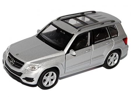 Welly Mercedes Benz GLK stříbný 1:36