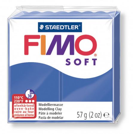 FIMO soft tmavě modrá 57g