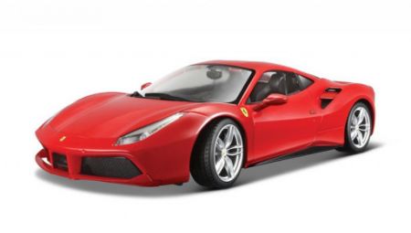 Maisto Kit Ferrari 488 GTB Červené 1:24 