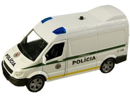 Policejní auto se zvukem na natažení, Polícia, 10cm