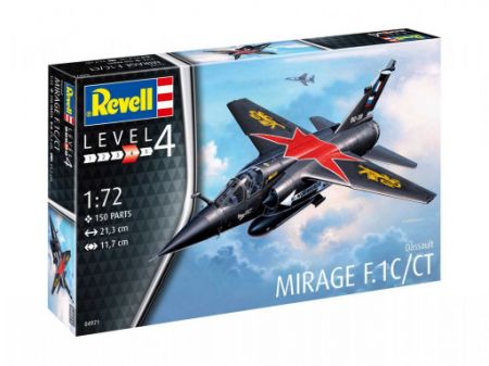 Revell ModelKit letadlo 04971 - Mirage F.1C/CT (1:72)