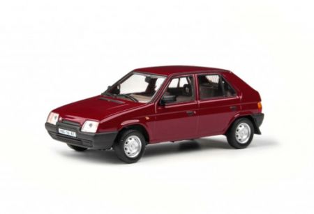 Abrex Škoda Favorit 136L (1988) Červená Apollo 1:43