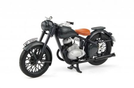 Jawa 250 Pérák (1942) Prototyp Šedá Tmavá 1:18