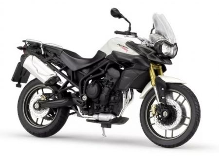 Welly Triumph Tiger 800 (white) 1:18