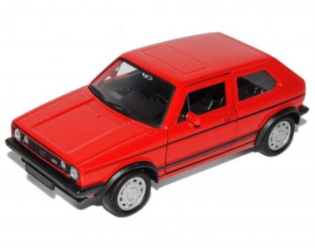 Welly Volkswagen Golf I GTI, Červený 1:34