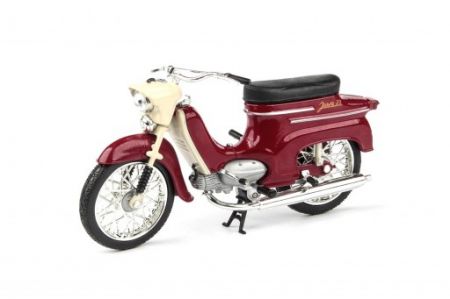Jawa 50 Pionýr typ 21 (1967) Tmavě červená 1:18