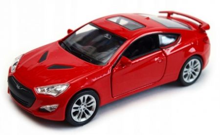 Welly Hyundai Genesis II Coupe, červené 1:34-39
