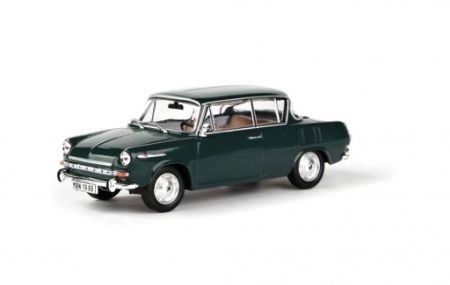 Abrex Škoda 1100MBX (1969) Zelená Tmavá 1:43
