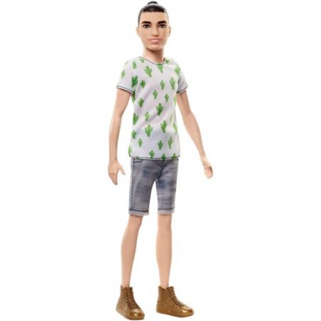 Mattel Barbie Fashionistas Ken v tričku a kraťasích