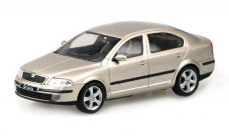 Abrex Škoda Octavia II (2004) Béžová Sahara Metalíza 1:43