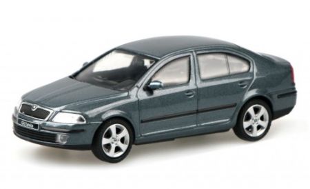 Abrex Škoda Octavia II (2004) Šedá Graphite Metalíza 1:43