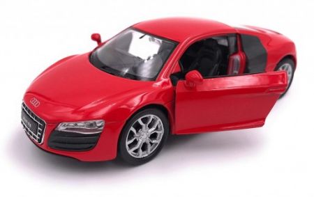 Welly Audi R8 V10 Červená 1:34-39