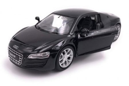 Welly Audi R8 V10 Černé 1:34-39
