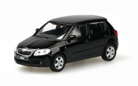 Abrex Škoda Fabia II (2006) Černá Magic Metalíza 1:43