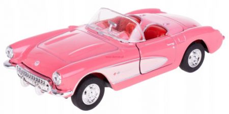Welly Chevrolet Corvette convertible (1957), Růžová 1:34-39