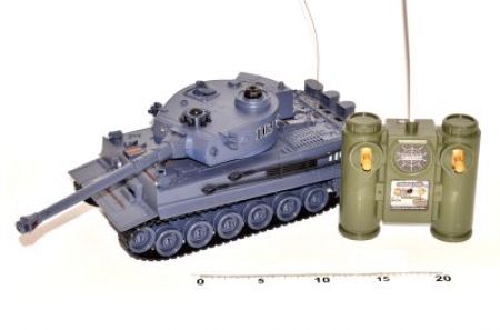 Tank Tiger RC na dálkové ovládání 28 cm - II. jakost