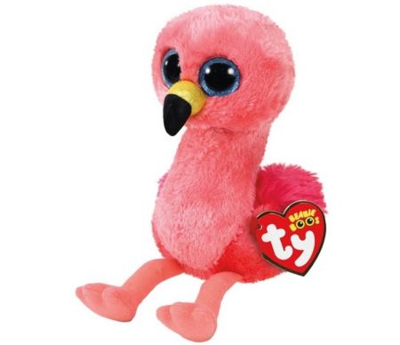 Beanie Boos GILDA - růžový plameňák 15 cm