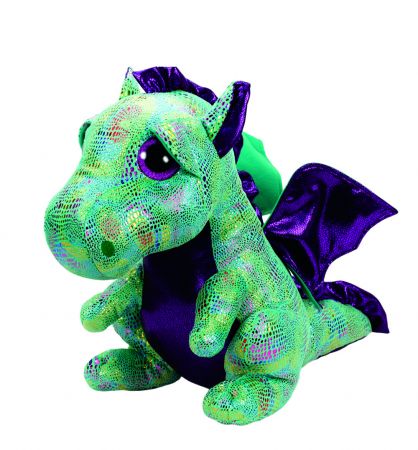 Beanie Boos CINDER, 42 cm - zelený drak (1)