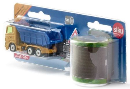 SIKU Blister - nákladní auto s pásem silnic a značkou