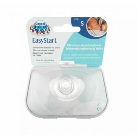 Canpol babies Chránič prsní bradavky S EasyStart 2 ks