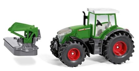 SIKU Farmer - traktor Fendt 942 Vario s předním sekacím nástavcem 1:50
