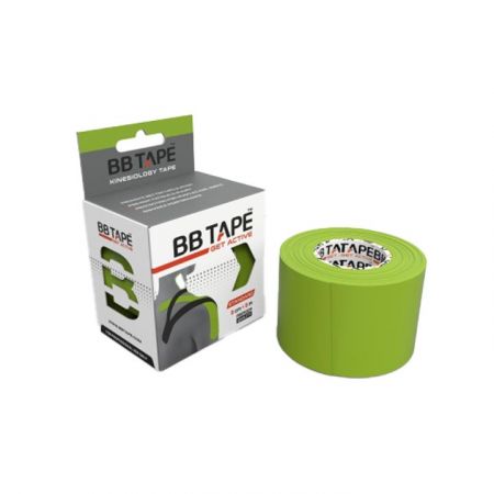 BB Tape Kineziologický tejp - lime green - 5 cm x 5 m
