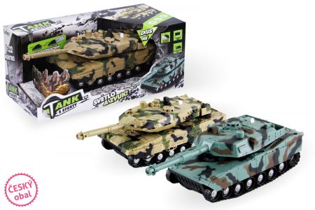 Tank na setrvačník s efekty 26 cm - český obal