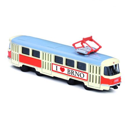 RAPPA | Kovová česká retro tramvaj 16 cm BRNO DS49838316
