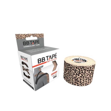 BB Tape Kineziologický tejp - 5 m x 5 cm Barva: leopard
