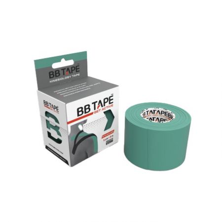 BB Tape Kineziologický tejp - 5 m x 5 cm Barva: tiffany