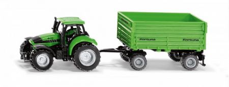 SIKU Blister - traktor DEUTZ-FAHR s přívěsem Fortuna DS73643694